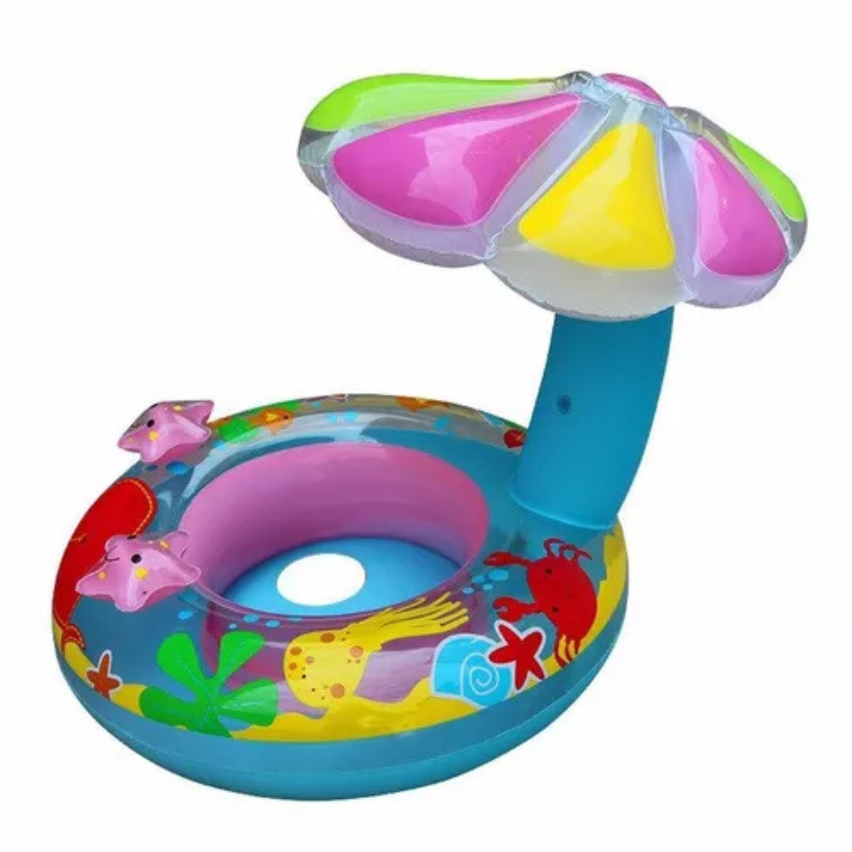 Flotador con sombrilla inflable niños™